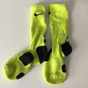 Neon Nike Elite Socks